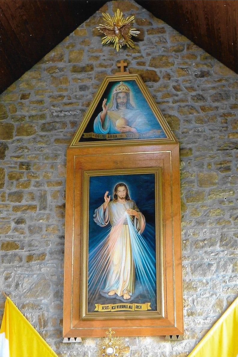 Altarbild in einer Katholischen Kirche in der Diaspora