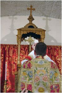Die Heilige Eucharistie - Konsekrierte Hostie