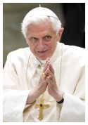 Papst Benedikt XVI. am 21. Mai 2012